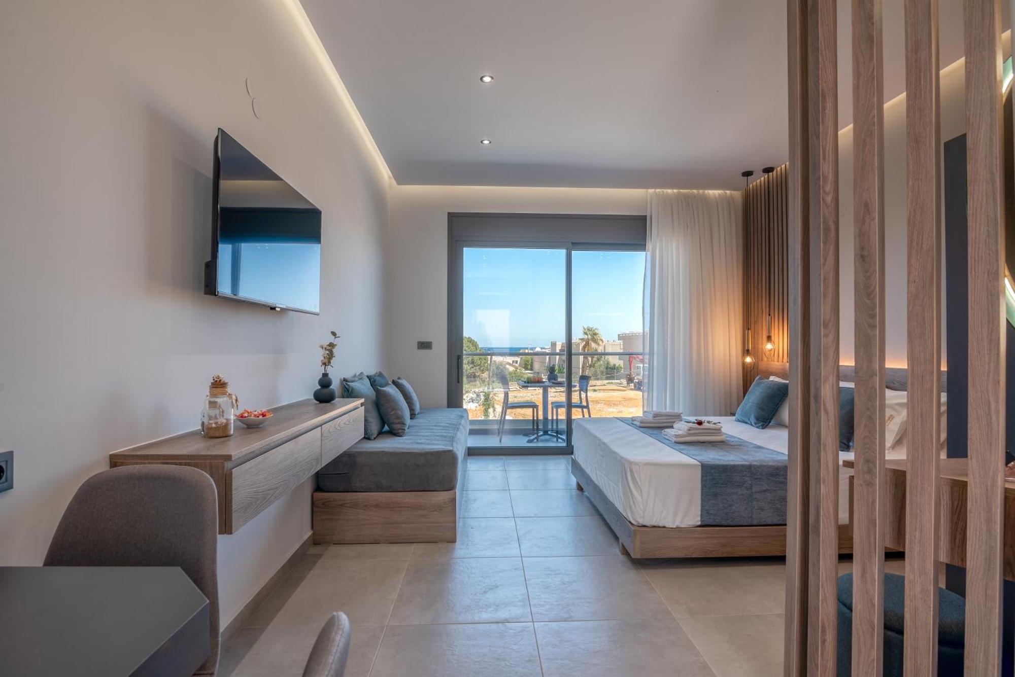 Litinakis Studios Sea View & Litinakis Studios Garden View 700 Meters Away Agia Marina  Екстер'єр фото